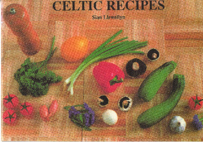 Clawr llyfr / Book cover: Celtic Recipes