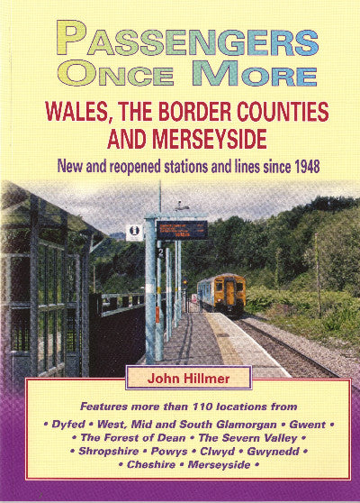 Clawr llyfr / Book cover: Passengers Once More - Wales, The Borders Counties and Merseyside