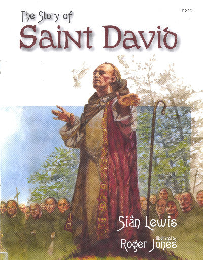 Clawr llyfr / Book cover: Story of Saint David, The