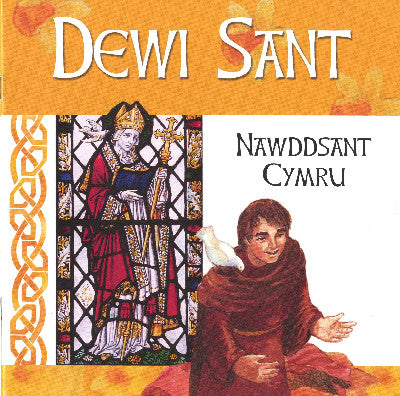 Clawr llyfr / Book cover: Dewi Sant - Nawddsant Cymru