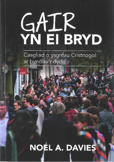 Clawr llyfr / Book cover: Gair yn ei Bryd