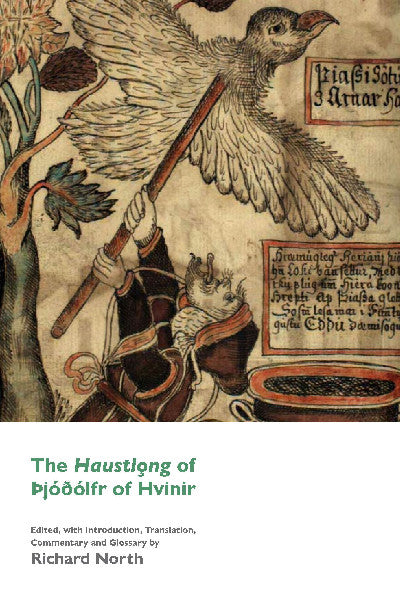 Clawr llyfr / Book cover: The Haustlǫng of Ŷjóŵólfr of Hvinir