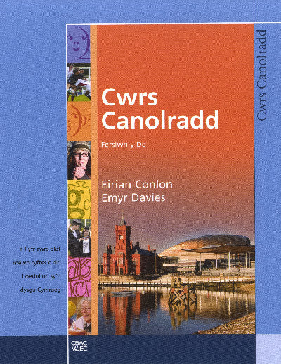 Clawr llyfr / Book cover: Cwrs Canolradd: Llyfr Cwrs (De / South)