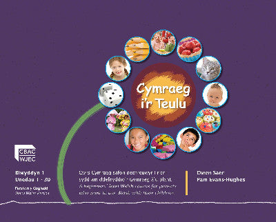 Clawr llyfr / Book cover: Cwrs Cymraeg i'r Teulu Blwyddyn 1 (Fersiwn y Gogledd)