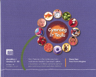 Clawr llyfr / Book cover: Cymraeg i'r Teulu Blwyddyn 2 (Fersiwn y De)