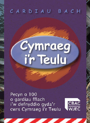 Cymraeg i'r Teulu: Cardiau Fflach Bach