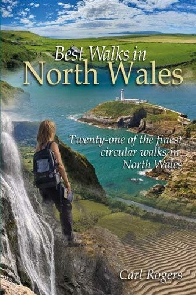 Clawr llyfr / Book cover: Best Walks in North Wales