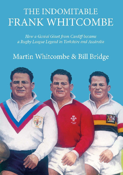 Clawr llyfr / Book cover: Indomitable Frank Whitcombe, The
