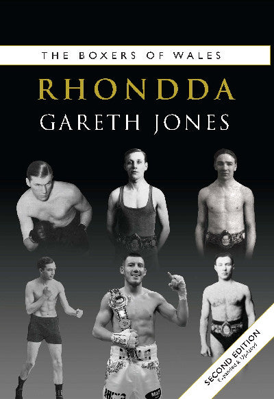 Clawr llyfr / Book cover: The Boxers of Wales - Rhondda