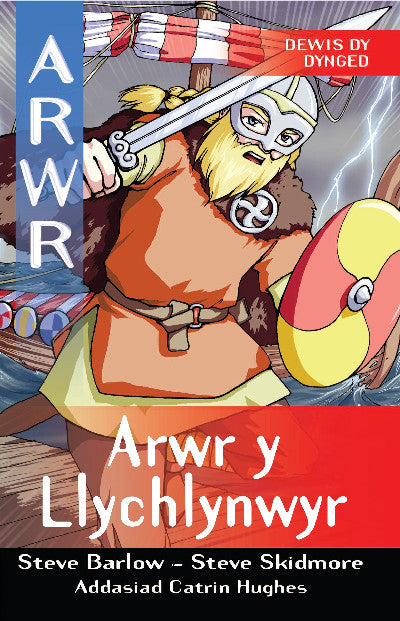 Clawr llyfr / Book cover: Cyfres Arwr - Dewis dy Dynged: Arwr 4. Arwr y Llychlynwyr