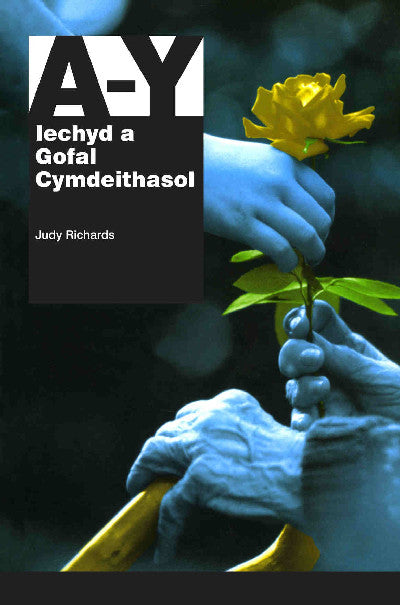 Clawr llyfr / Book cover: Llawlyfr Iechyd a Gofal Cymdeithasol A-Y