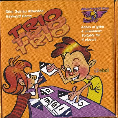 Gêm / Game: Gemau'r Parot Piws: Trio, Trio, Trio