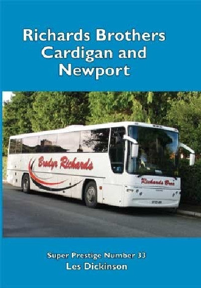 Clawr llyfr / Book cover: Richards Brothers Cardigan and Newport