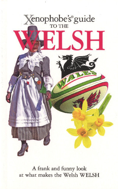 Clawr llyfr / Book cover: Xenophobe's Guide to the Welsh