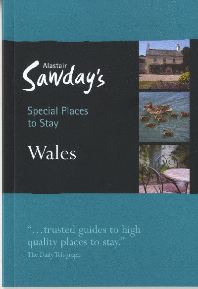Clawr llyfr / Book cover: Special Places to Stay: Wales