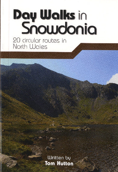 Clawr llyfr / Book cover: Day Walks in Snowdonia
