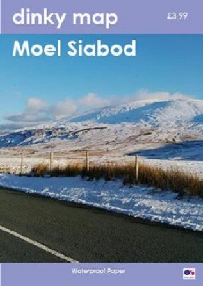 Clawr llyfr / Book cover: Dinky Map Moel Siabod