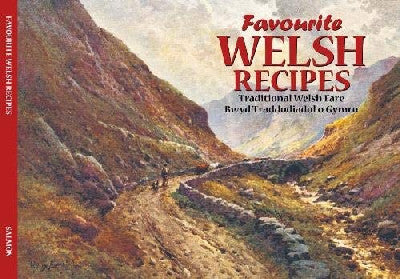 Clawr llyfr / Book cover: Favourite Welsh Recipes