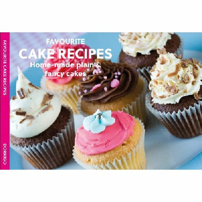 Clawr llyfr / Book cover: Favourite Cake Recipes