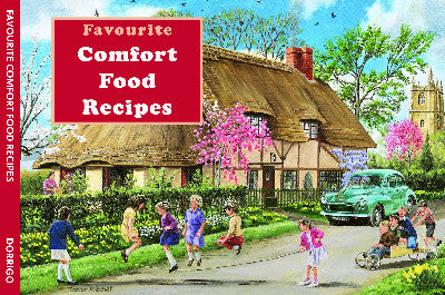 Clawr llyfr / Book cover: Favourite Comfort Food Recipes