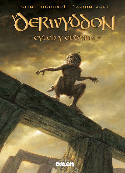 Clawr llyfr / Book cover: Derwyddon, Y: Cylch y Cedyrn