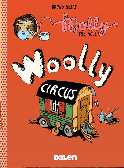 Clawr llyfr / Book cover: Molly the Mole: Woolly Circus