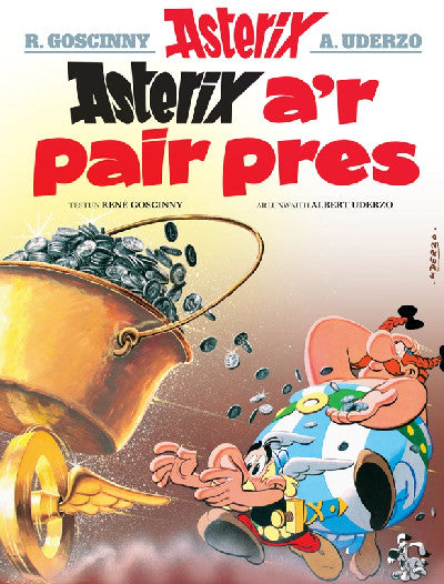 Clawr llyfr / Book cover: Asterix a'r Pair Pres