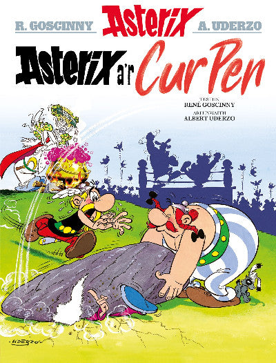 Clawr llyfr / Book cover: Asterix a'r Cur Pen