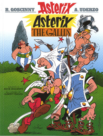 Clawr llyfr / Book cover: Asterix the Gallus (Scots)