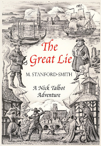 Clawr llyfr / Book cover: Great Lie, The - A Nick Talbot Adventure — A Nick Talbot Adventure