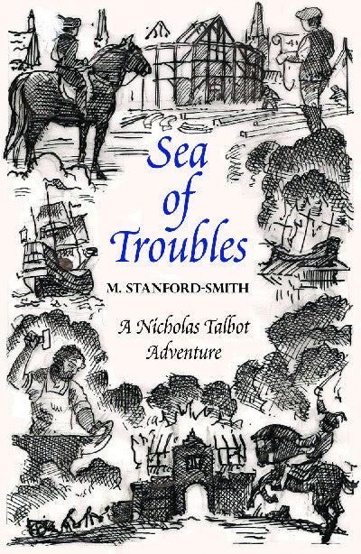 Clawr llyfr / Book cover: Sea of Troubles