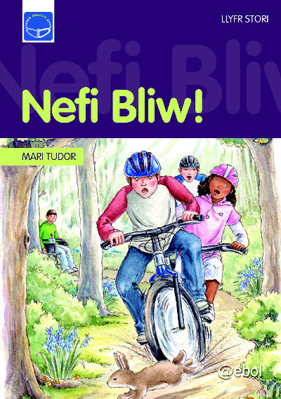 Clawr llyfr / Book cover: Cyfres Darllen Difyr: Nefi Bliw! — Llyfr Stori