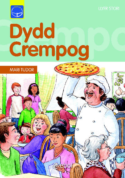 Clawr llyfr / Book cover: Cyfres Darllen Difyr: Dydd Crempog — Llyfr Stori