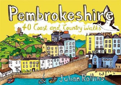 Clawr llyfr / Book cover: Pembrokeshire - 40 Coast and Country Walks