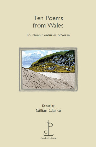 Clawr llyfr / Book cover: Ten Poems from Wales - Fourteen Centuries of Verse