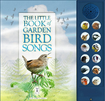 Clawr llyfr / Book cover: The Little Book of Garden Bird Songs (Sound Book)