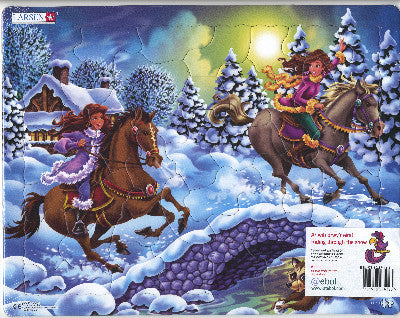 Gêm / Game: Jig-So ar Wib Drwy'r Eira/Riding Through the Snow