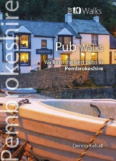 Clawr llyfr / Book cover: Top 10 Walks: Pembrokeshire Pub Walks