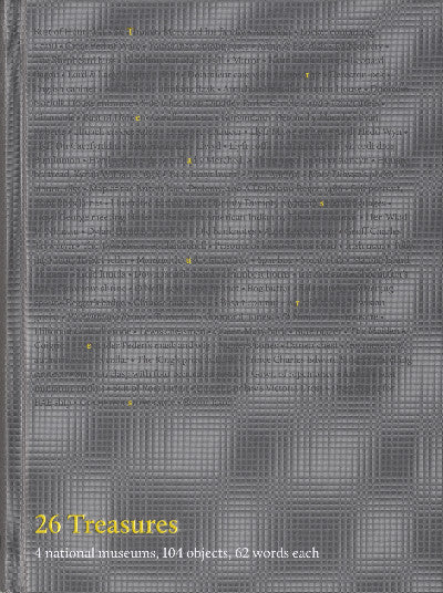 Clawr llyfr / Book cover: 26 Treasures