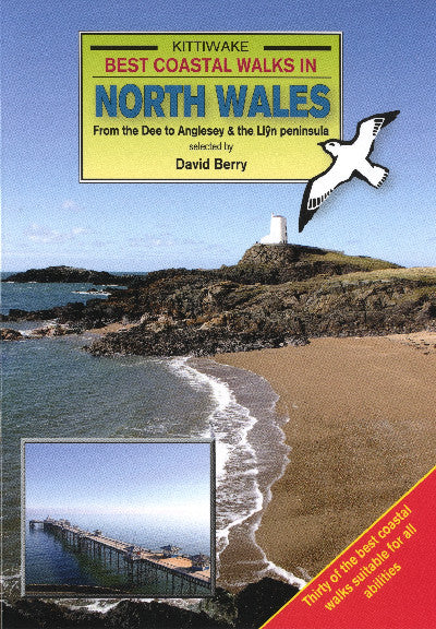 Clawr llyfr / Book cover: Best Coastal Walks North Wales