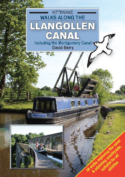 Clawr llyfr / Book cover: Walks Along the Llangollen Canal
