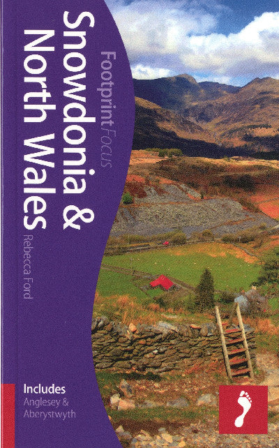 Clawr llyfr / Book cover: Snowdonia & North Wales Footprint Focus