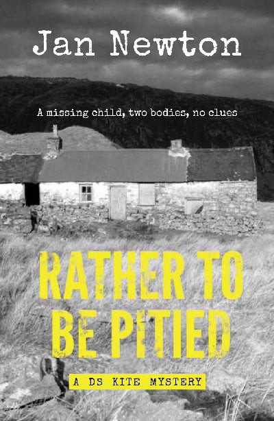 Clawr llyfr / Book cover: Rather to Be Pitied - The Second Ds Kite Novel — The Second Ds Kite Novel