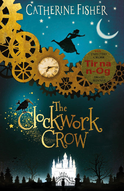 Clawr llyfr / Book cover: The Clockwork Crow