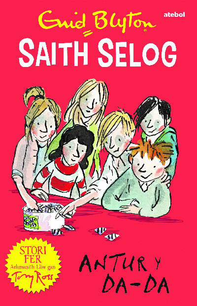Clawr llyfr / Book cover: Saith Selog: Antur y Da - Da