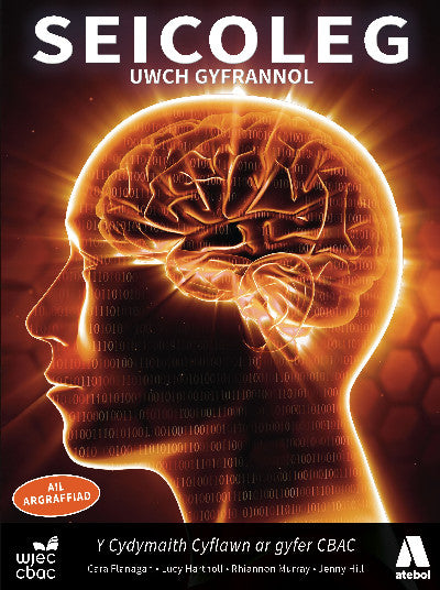 Clawr llyfr / Book cover: Seicoleg Uwch Gyfrannol (Ail Argraffiad)