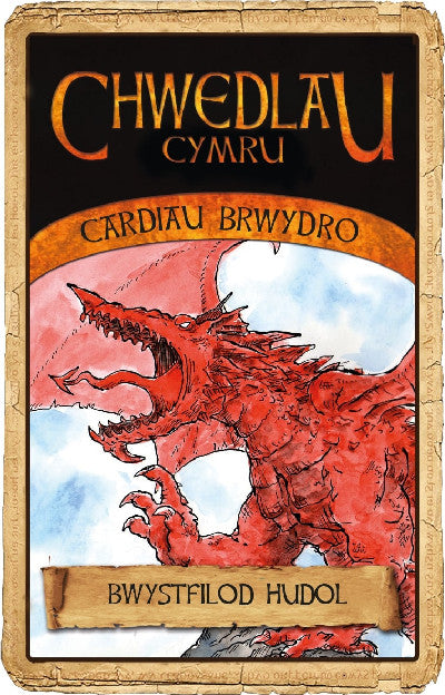 Gêm / Game: Cardiau Brwydro Chwedlau Cymru: Bwystfilod Hudol — Cardiau Brwydro Chwedlau ac Arwyr Cymru