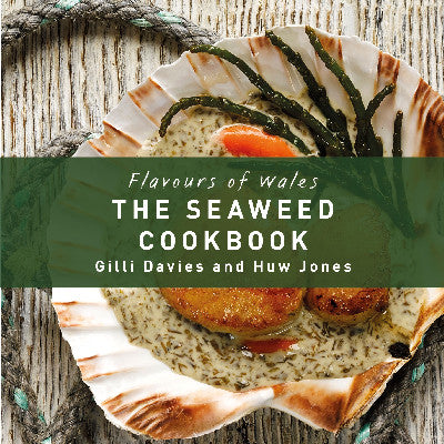 Clawr llyfr / Book cover: The Welsh Seaweed Cook Book