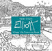 Helen Elliott Village Life Colouring Book