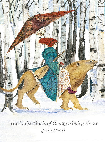 Clawr llyfr / Book cover: Quiet Music of Gently Falling Snow, The